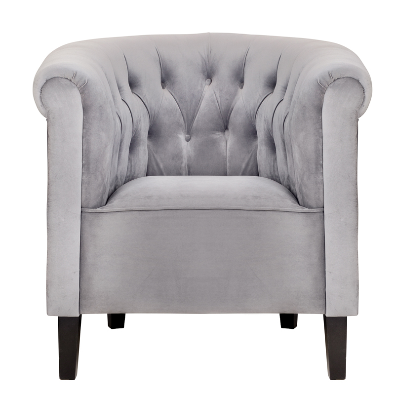 Кресло Cesare Armchair grey Серый (Gray) в Омске | Loft Concept 