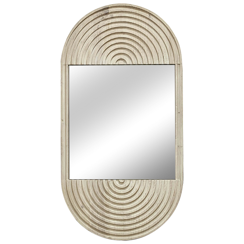 Зеркало Carrillo Mirror ivory ( слоновая кость ) Зеркало в Омске | Loft Concept 