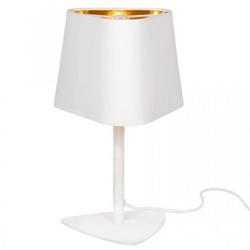 Настольная Лампа Designheure Lighting Table Lamp White Белый Золотой в Омске | Loft Concept 