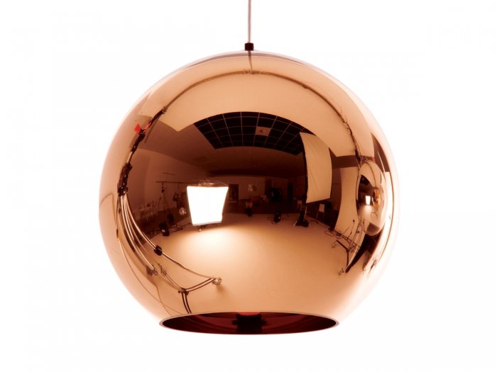 Подвесной светильник Copper Shade Медь в Омске | Loft Concept 