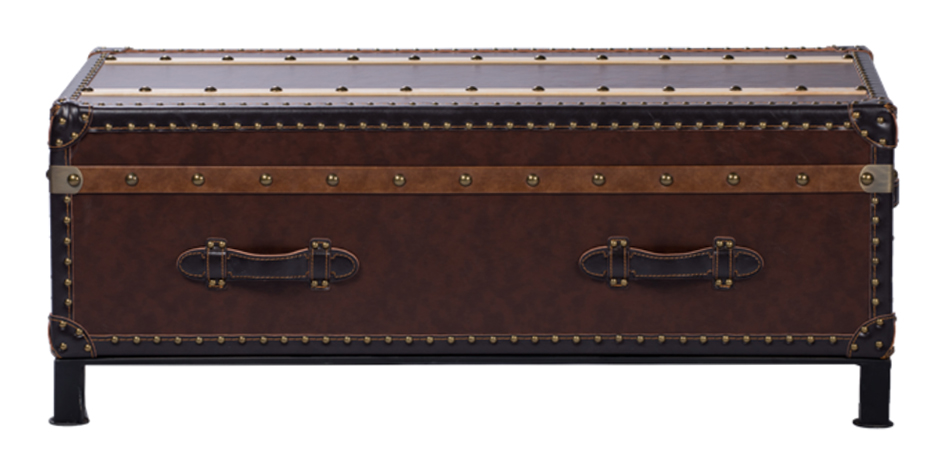 Кофейный Стол-Сундук Mayfair Steamer Trunk Кофейный Стол-Сундук Mayfair Steamer Trunk - Loft-Concept в Омске