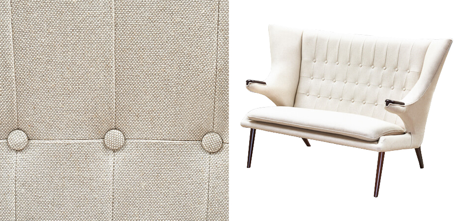 Диван Papa Bear Loveseat Ivory Linen Диван Papa Bear Loveseat Ivory Linen - Loft-Concept в Омске