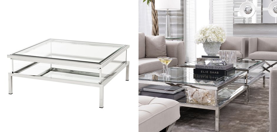 Журнальный стол Eichholtz Coffee Table Harvey Журнальный стол Eichholtz Coffee Table Harvey - Loft-Concept в Омске
