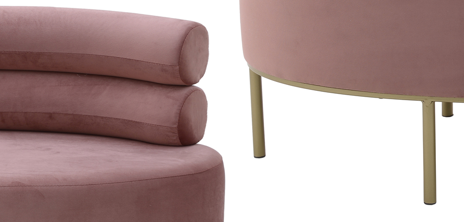 Кушетка Fening Lounge Pink Кушетка Fening Lounge Pink - Loft-Concept в Омске