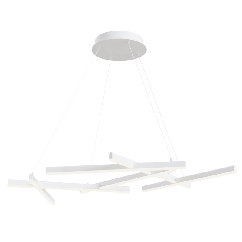 Люстра Smeragde Light Chandelier white Белый в Омске | Loft Concept 