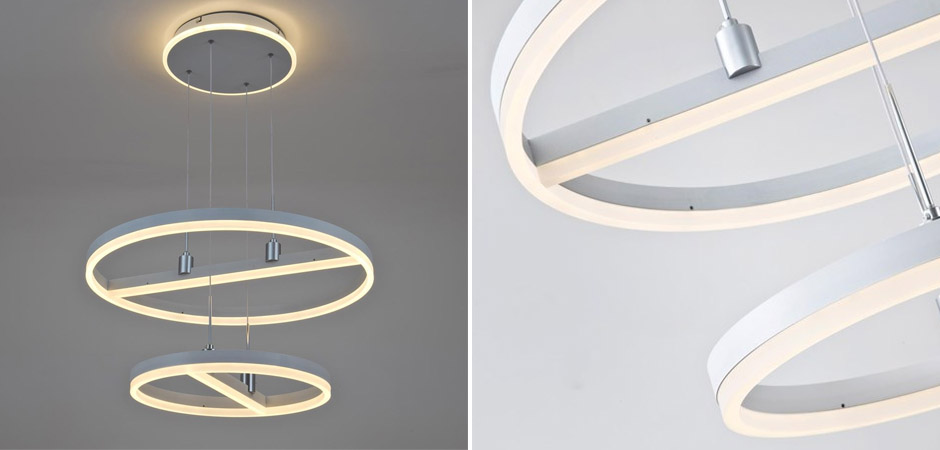 Люстра New Attraction White Светодиодная Люстра New Attraction White Светодиодная - Loft-Concept в Омске