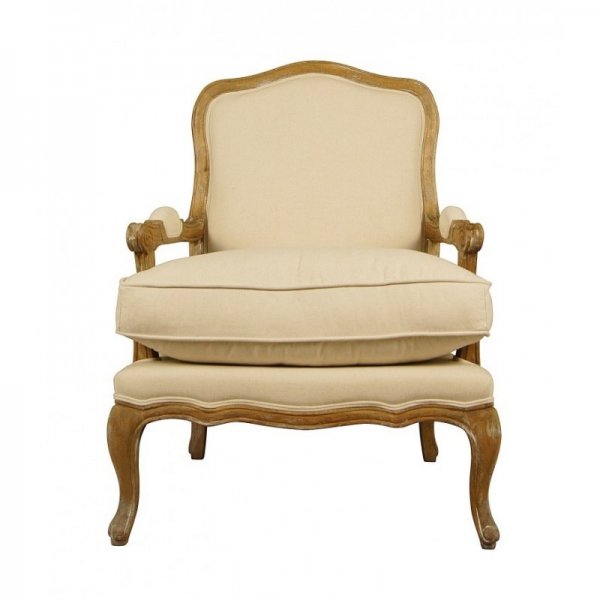 Кресло French Provence ArmChair Shebbi Light  в Омске | Loft Concept 