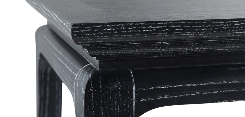Приставной стол Black Curved Приставной стол Black Curved - Loft-Concept в Омске