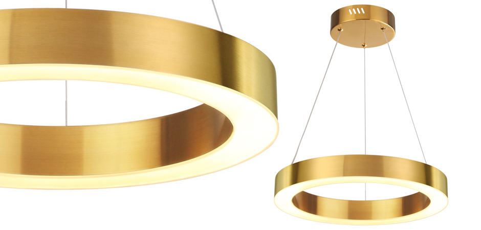 Люстра Gold Ribbon Ring Люстра Gold Ribbon Ring - Loft-Concept в Омске