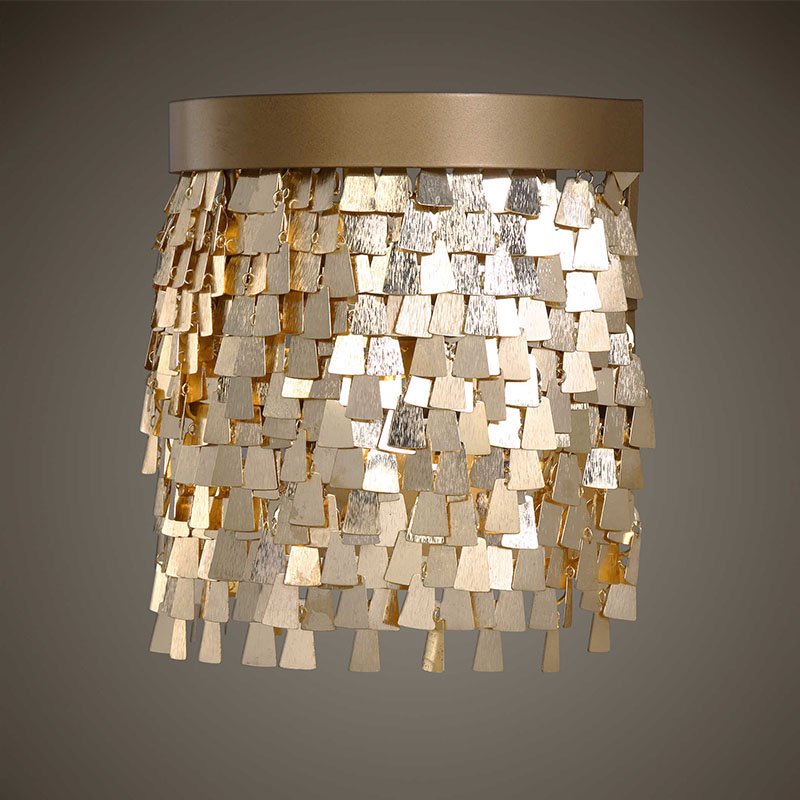 Бра Uttermost Lamps Tillie Wall Lamp Золотой в Омске | Loft Concept 