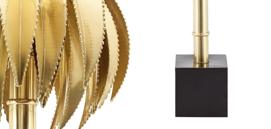 Настольная лампа TABLE LAMP PALMERY GOLD Настольная лампа TABLE LAMP PALMERY GOLD - Loft-Concept в Омске