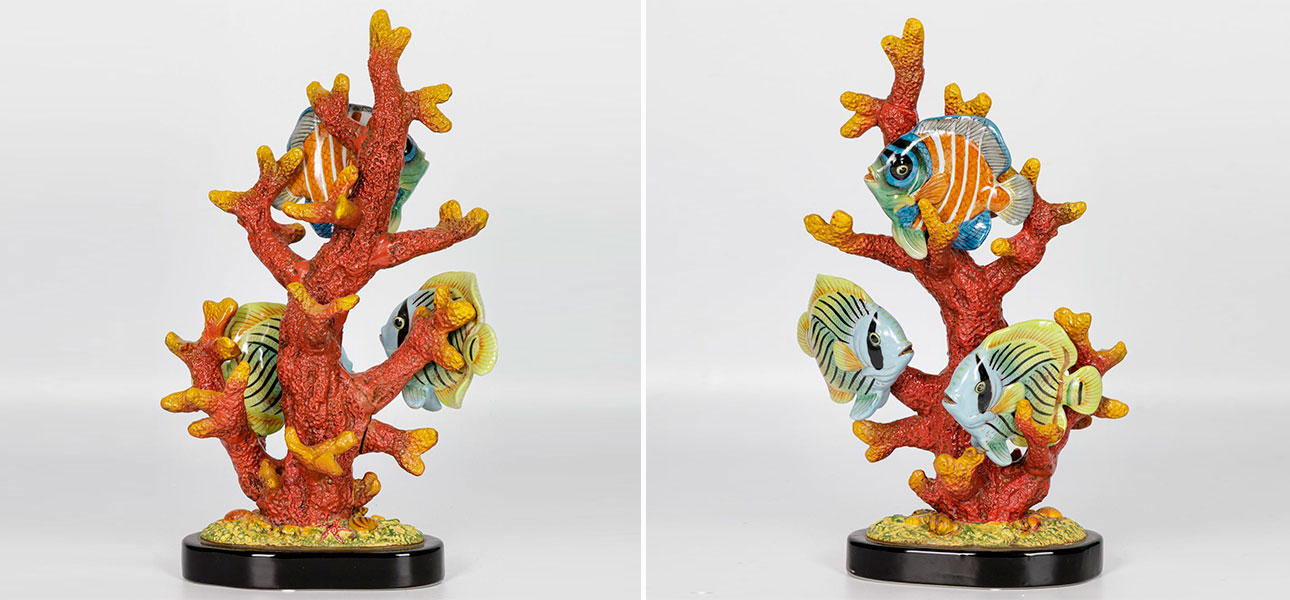 Статуэтка фарфоровая Fish - фото