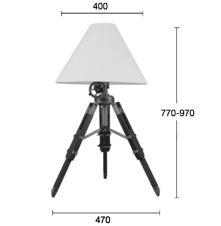 Настольная лампа Table Standing Lamp Red в Омске