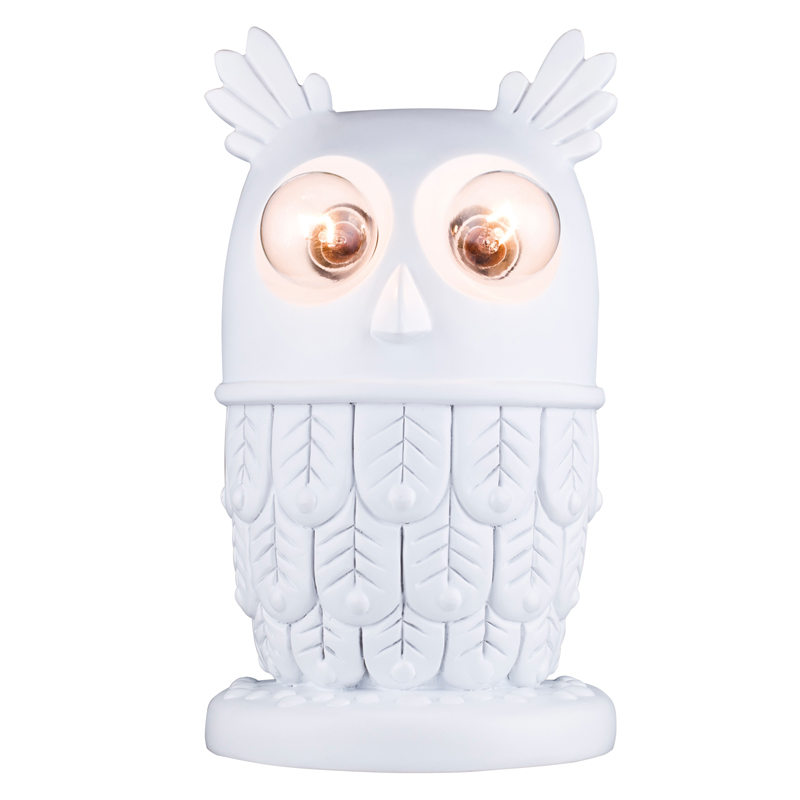 Бра White Owl Sconce Белый в Омске | Loft Concept 