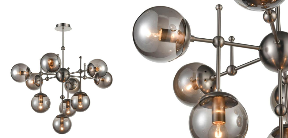 Люстра Smoke Balls Chandelier 10 Люстра Smoke Balls Chandelier 10 - Loft-Concept в Омске