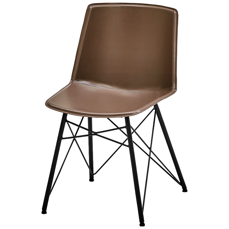 Стул Blaan Stool  brown Черный Коричневый в Омске | Loft Concept 