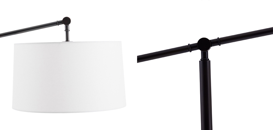 Торшер Arteriors NEWARK FLOOR LAMP Black Торшер Arteriors NEWARK FLOOR LAMP Black - Loft-Concept в Омске