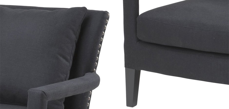 Кресло Eichholtz Chair Gregory Black Кресло Eichholtz Chair Gregory Black - Loft-Concept в Омске