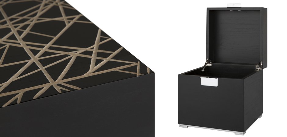 Сундук Silver Buckle Cube Сундук Silver Buckle Cube - Loft-Concept в Омске
