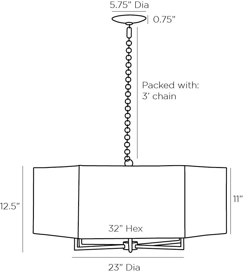 Люстра Arteriors OXFORD CHANDELIER в Омске