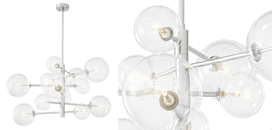 Люстра Chandelier Argento S Nickel Люстра Chandelier Argento S Nickel - Loft-Concept в Омске