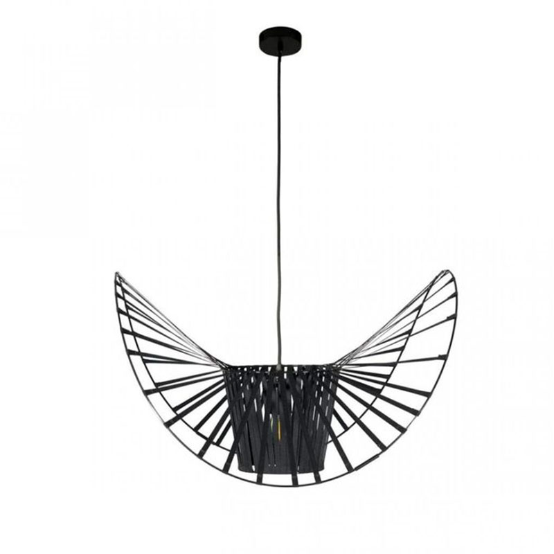 Светильник подвесной Friture Vertigo Pendant Black диаметр 60 Черный в Омске | Loft Concept 