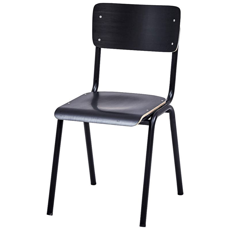 Стул Joshua Loft Stool Black Черный в Омске | Loft Concept 