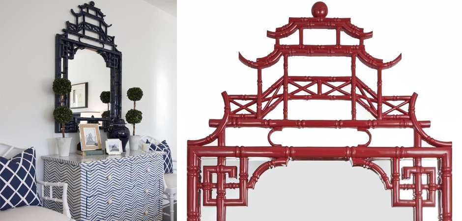 Зеркало Pagoda Mirror Red Зеркало Pagoda Mirror Red - Loft-Concept в Омске