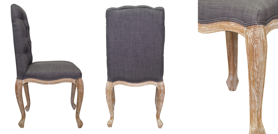 Стул French chairs Provence Norman Grey Chair Стул French chairs Provence Norman Grey Chair - Loft-Concept в Омске