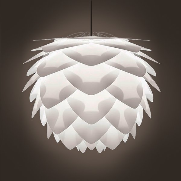 Подвесной светильник Pine cone White 34  в Омске | Loft Concept 