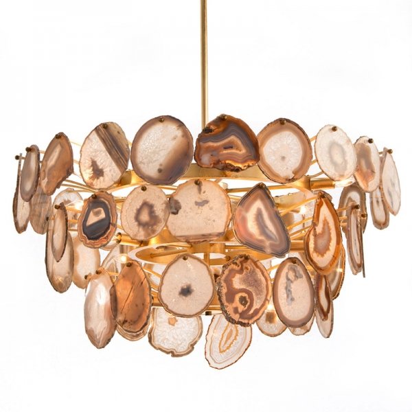 Люстра Agate Burst Chandelier 3 Round  в Омске | Loft Concept 