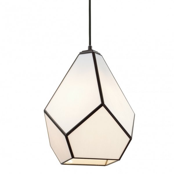 Подвесной светильник Geometry Glass Light Pendant Milk Молочный в Омске | Loft Concept 