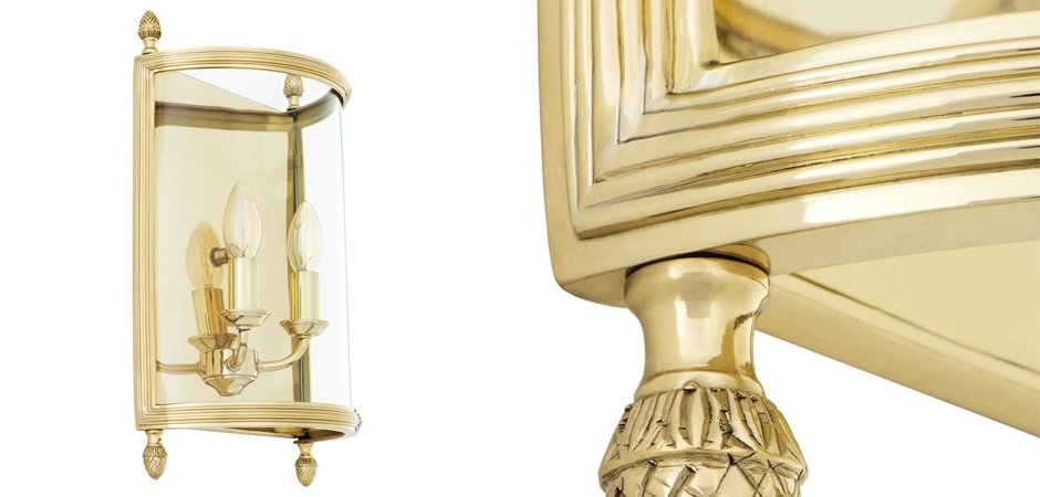 Бра Wall Lamp Lennon M Brass - Loft-Concept в Омске
