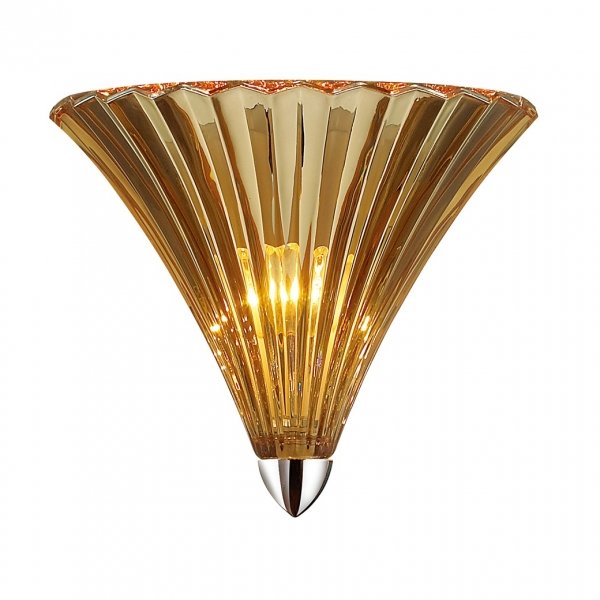 Бра Corsica Wall Lamp Amber Золотой в Омске | Loft Concept 