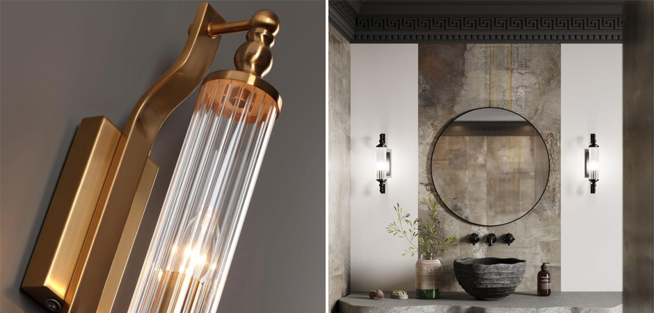 Бра Glass TUBE Бронзовое Бра Glass TUBE Бронзовое - Loft-Concept в Омске