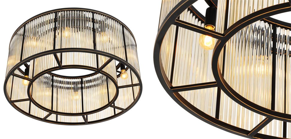 Потолочный светильник Ceiling Lamp Bernardi Bronze Потолочный светильник Ceiling Lamp Bernardi Bronze - Loft-Concept в Омске