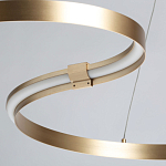 Люстра подвесная светодиодная в виде волнообразной ленты Ribbon Vortex варинант исполнения - 20 | Loft Concept в Омске