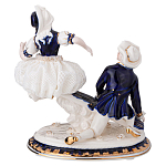 Статуэтка фарфоровая Влюбленная пара Charming Statuette варинант исполнения - 2 | Loft Concept в Омске