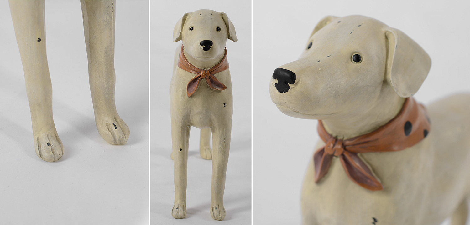Статуэтка Dog in scarf Статуэтка Dog in scarf - Loft-Concept в Омске