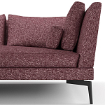 Мебельная ткань Шенилл фиолетовый цвет 138 см T4-25 варинант исполнения - 7 | Loft Concept в Омске