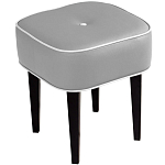 Квадратный мягкий пуф на черных ножках Winton Pouf Square варинант исполнения - 7 | Loft Concept в Омске