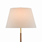 Торшер на изогнутых ножках с конусовидным тканевым абажуром Rotation варинант исполнения - 1 | Loft Concept в Омске