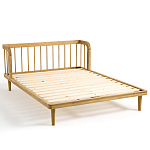 Кровать из массива дуба с пружинным блоком Mateta варинант исполнения - 5 | Loft Concept в Омске