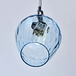 Подвесной светильник со стеклянном плафоном в форме бокала Kaleido варинант исполнения - 16 | Loft Concept в Омске