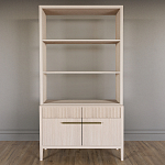 Стеллаж Primo с ящиками Светлый дуб  варинант исполнения - 1 | Loft Concept в Омске