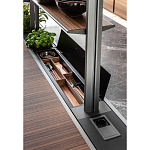 Кухонный гарнитур из камня и дерева SISTEMA XY Dada Engenereed Kitchen варинант исполнения - 4 | Loft Concept в Омске