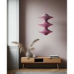 Подвесной вязаный розовый светильник «Звезда Востока 03» варинант исполнения - 2 | Loft Concept в Омске