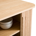 Длинный низкий буфет с 2-мя раздвижными дверцами Toinette Light Cupboard варинант исполнения - 13 | Loft Concept в Омске