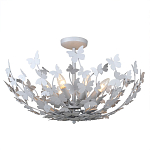 Потолочный светильник с абажуром оформленным в виде стаи бабочек Eternal Butterflies варинант исполнения - 1 | Loft Concept в Омске