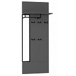 Вешалка настенная цвета графит Strict Lines варинант исполнения - 1 | Loft Concept в Омске